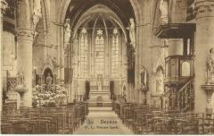 Het interieur van de Deinse Onze-Lieve-Vrouwekerk