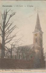 De Hansbeekse parochiekerk voor de Eerste Wereldoorlog