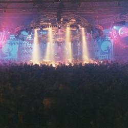 Lazershow op Stuntnacht 2001 in Brielpoort Deinze
