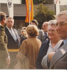 Een officiële Deinse delegatie in Rheinbach