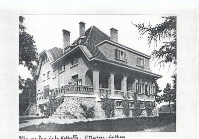 Villa de la Kethulle in Sint-Martens-Latem