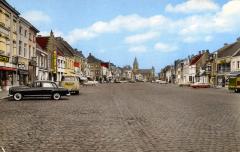De Markt van Deinze aan het begin van de jaren 1960