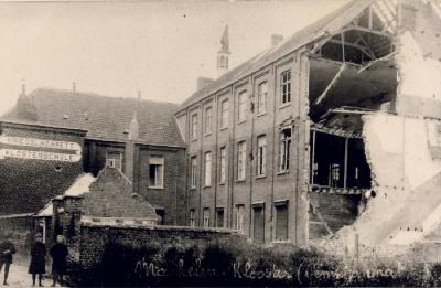Kloosterschool Machelen is militair hospitaal tijdens WOI
