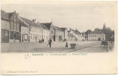 Groote Plaats Grand Place Gavere 