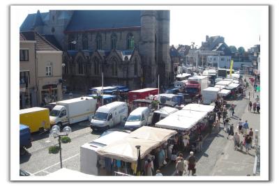 foto-opnames van de markt