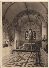 Het interieur van de kapel van de Nazarethse kinderkribbe
