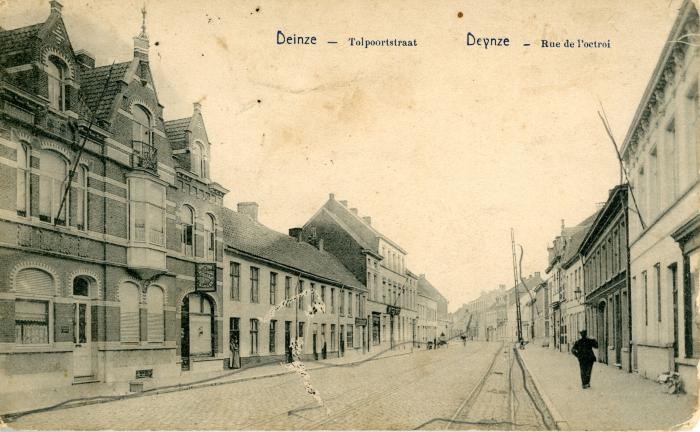 De Deinse Tolpoortstraat vlak voor de Eerste Wereldoorlog