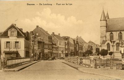 De Leiebrug in de Deinse Tolpoortstraat                                                                                                                                                                                                                                                                                                                                                 