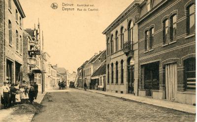 De Deinse Kortrijkstraat rond 1922