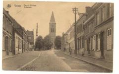 Postkaart van de Gaverse Kerkstraat