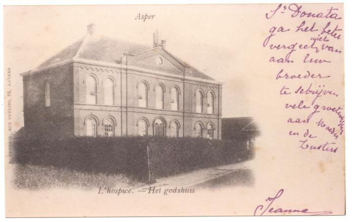 Klooster der Visitatie en Kerk 1905