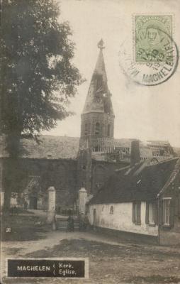 Kerk van Machelen, 1919 