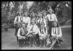 Groepsfoto KVLV-dames, 1946