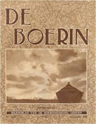 Tijdschrift "De Boerin" 1947