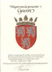 Wapenschild en vlag van Gavere