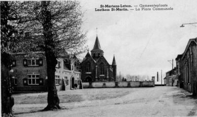 De 'dorpsplaats' van Sint-Martens-Latem
