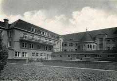 De achterkant van het Sint-Vincentius ziekenhuis Deinze