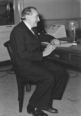 Dichter en prozaschrijver Richard Minne (1891-1965)