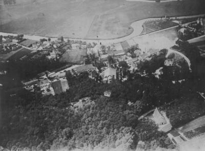 Luchtfoto van Deurle anno 1927