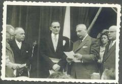 Inhuldiging burgemeester Dr. Carlos Dierickxx 1959 - Asper