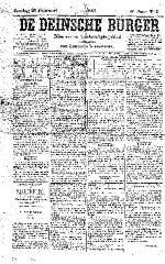 De Deinsche Burger: zondag 26 februari 1882