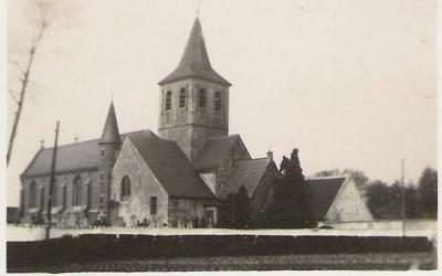De Latemse Sint-Martinuskerk anno 1932