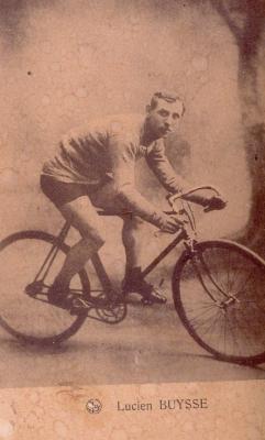 De wielrenner Lucien Buysse