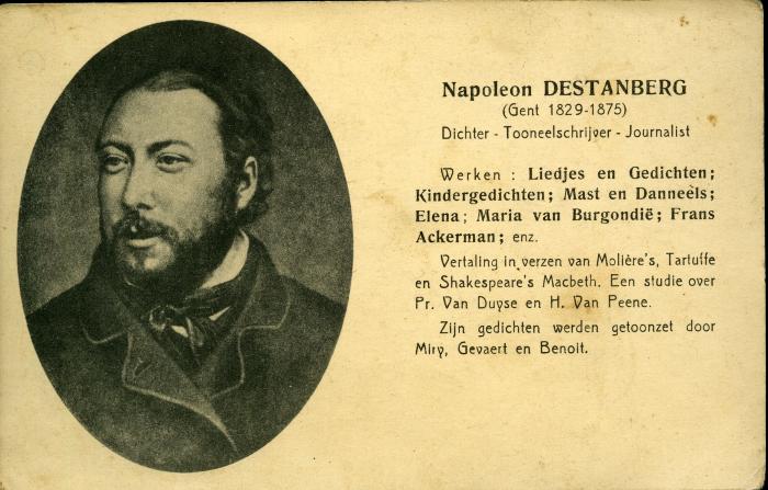 Journalist en dichter Napoleon Destanberg