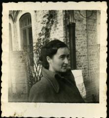 Céline Gevaert, dochter van Marie Minne en Edgar