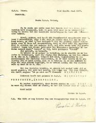 De plannen voor zomervakantie 1937 voor KSA Nazareth