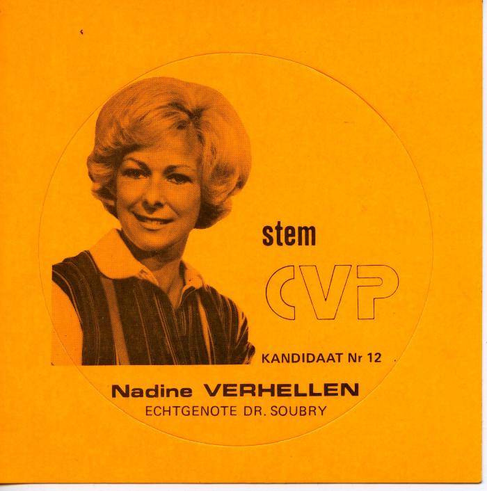 Nadine Verhellen CVP
