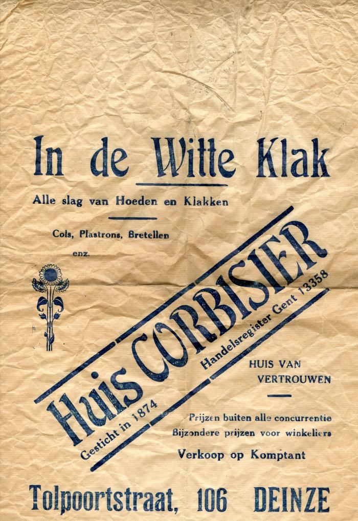 In de Witte Klak - Huis Corbisier