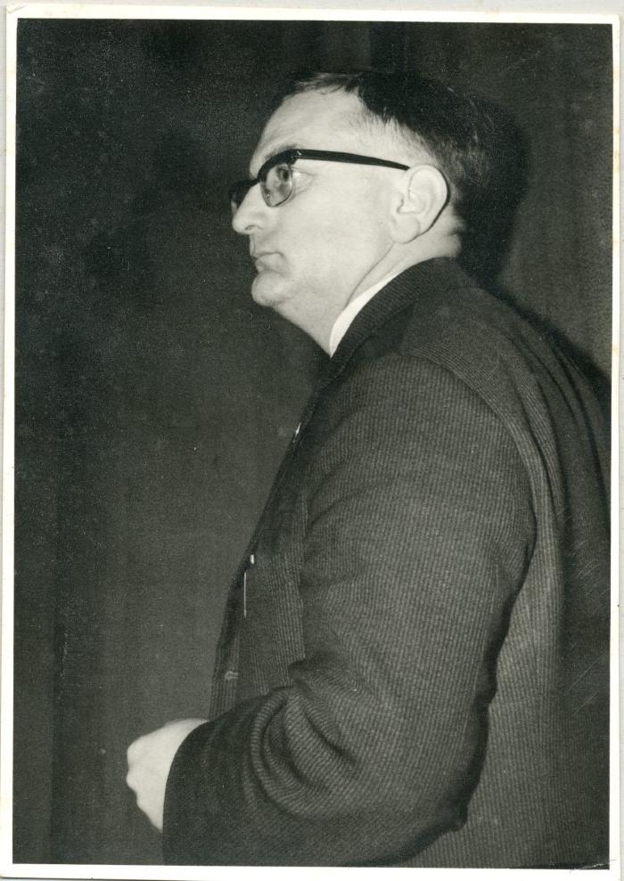 Gentiel De Smet als voorzitter van de Burgersbond