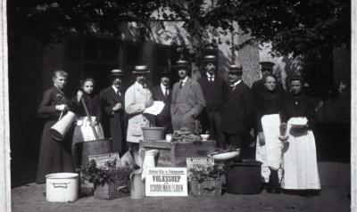Voedselbedeling tijdens de Eerste Wereldoorlog te Eke